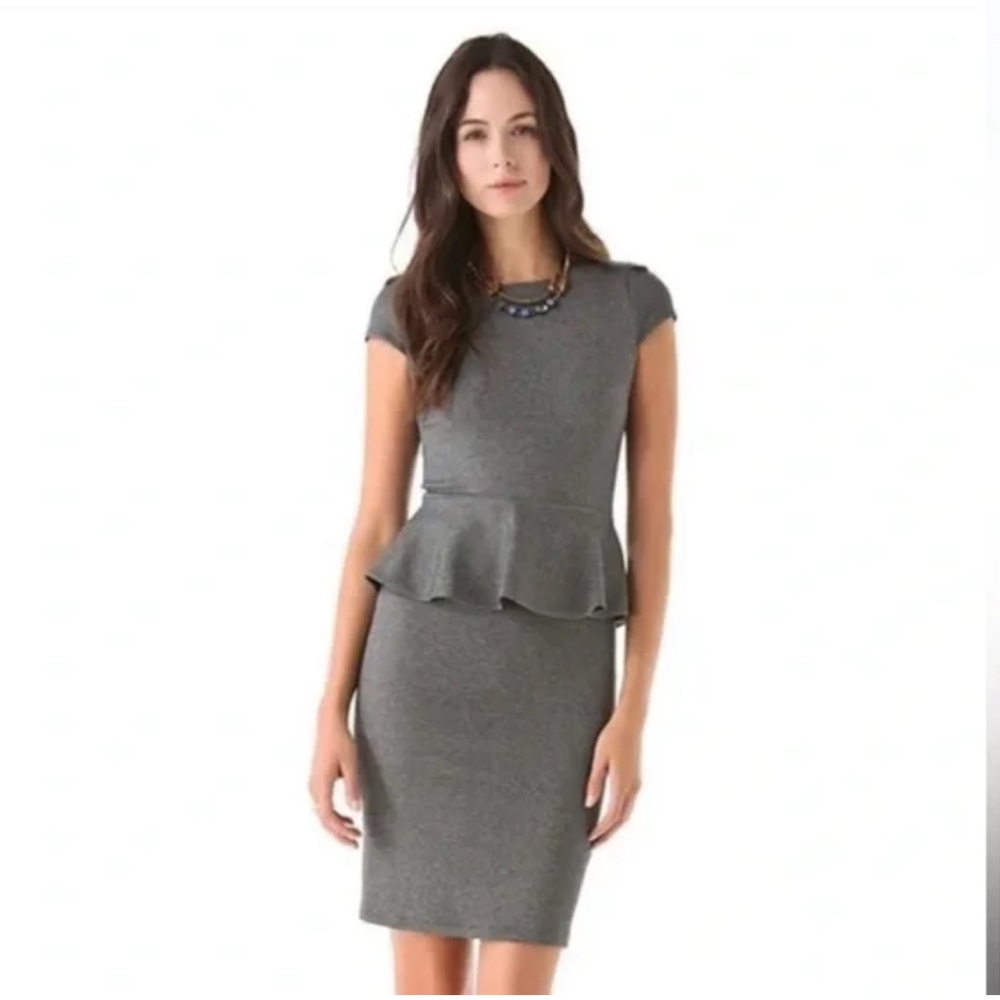 Alice + Olivia Peplum Dress